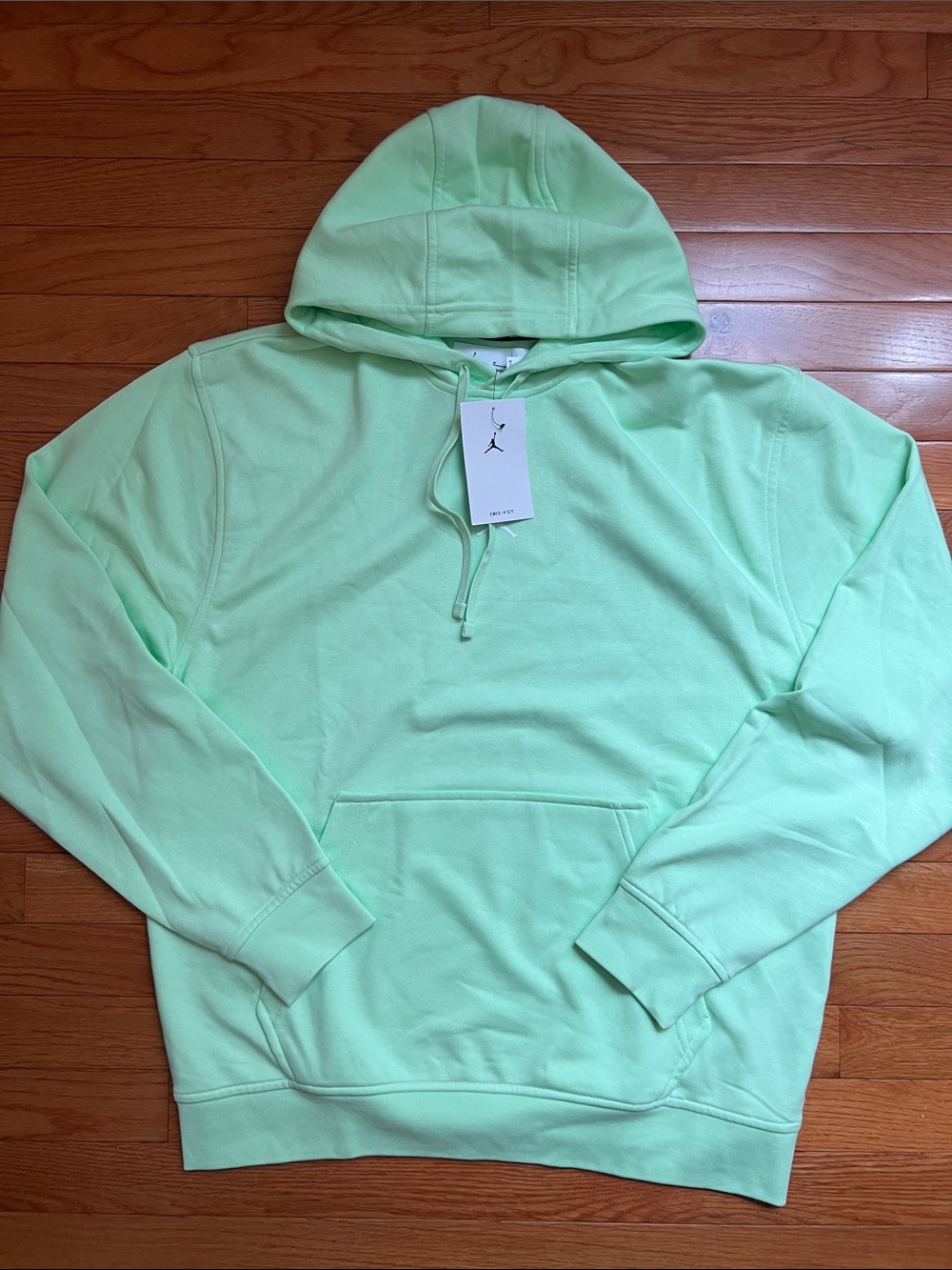 Jordan Mint Green Crewneck Hoodie - Men's Pullover